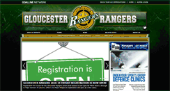 Desktop Screenshot of gloucesterrangers.com